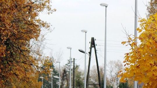 Nowe lampy w Lubartowie