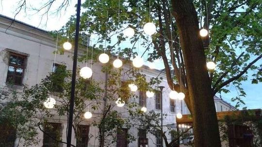 Nowe miejsce w Lublinie - Podwórko w Pałacu Potockich