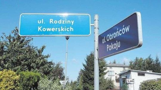 Nowe nazwy ulic w Zamościu. Wymieniają tabliczki