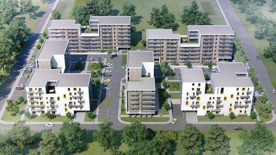 Nowe osiedle w starej uzdrowiskowej dzielnicy Lublina
