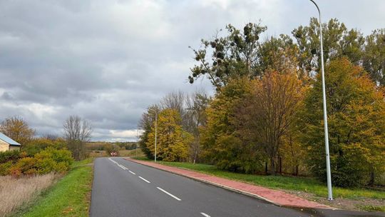Nowe oświetlenie przy ul. Podzamcze w Opolu Lubelskim. Zamontowano 12 latarni