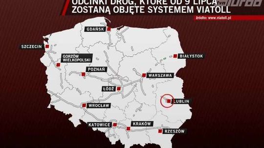 Nowe płatne odcinki dróg. Także w woj. lubelskim