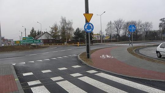 Nowe rondo w Parczewie