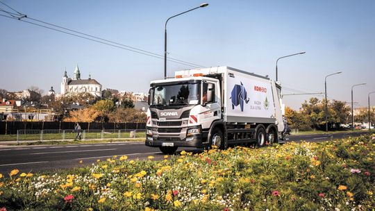 Nowe śmieciarki jeżdżące po Lublinie są zasilane gazem