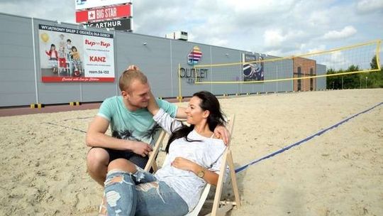 Nowe sztuczne plaże w Lublinie. Można za darmo poćwiczyć