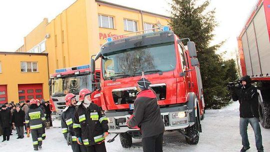 Nowe wozy strażaków z Białej Podlaskiej