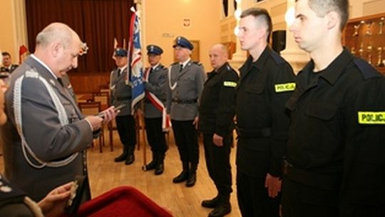 Nowi policjanci w Chełmie, Zamościu i Lublinie