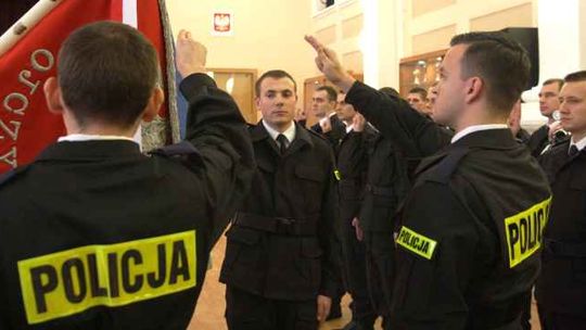 Nowi policjanci w Lublinie złożyli ślubowanie (zdjęcia, wideo)