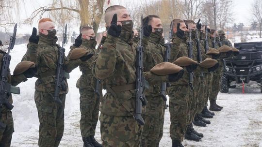 Nowi żołnierze Wojsk Obrony Terytorialnej przysięgali w Zamościu