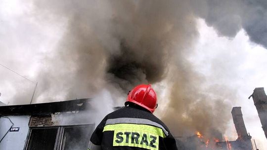 Nowiny (gm. Susiec): Rozpalał w piecu i zaczął się palić