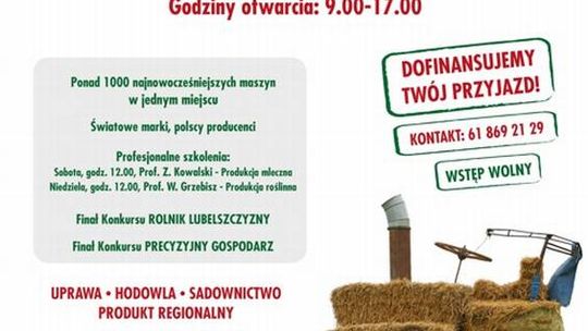 Nowoczesne maszyny na Agropark 2013 w Lublinie