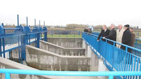 Nowoczesny jaz na Krznie w Sielczyku