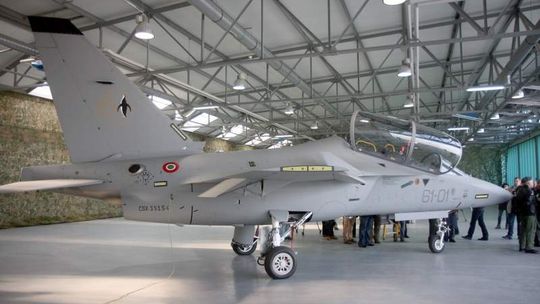 Nowoczesny odrzutowiec M-346 zaprezentowany w Dęblinie (zdjęcia, wideo)