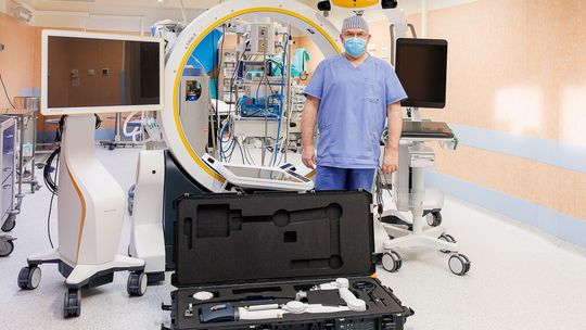 Nowoczesny sprzęt dla neurochirurgii szpitala przy ul. Jaczewskiego