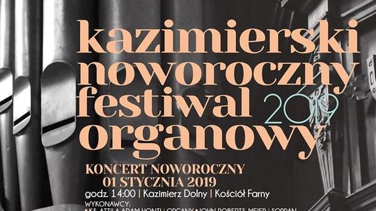 Noworoczny Festiwal Organowy w Kazimierzu Dolnym