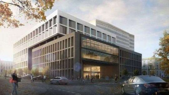 Nowy biurowiec stanie przy ul. Wieniawskiej. Od soboty zmiana organizacji ruchu