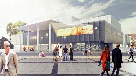 Nowy Dom Chemika z mediateką (wizualizacje)