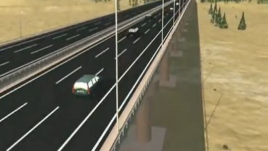 Nowy film o S17: Tak będzie wyglądać estakada nad doliną Bystrzycy