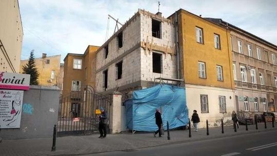 Nowy hostel w centrum Lublina.Trwa remont starej kamienicy