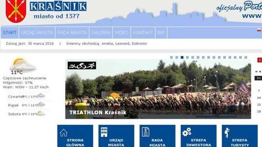 Nowy internetowy Kraśnik. Zrobili go sami urzędnicy