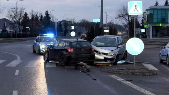 Nowy Rok w Zamościu, 5 rano. Tak skończył się nieprzemyślany manewr kierowcy BMW