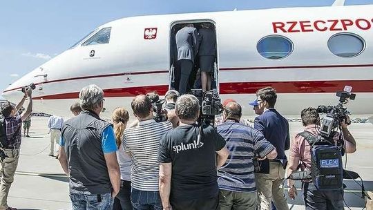 Nowy rządowy samolot Gulfstream już w Polsce (zdjęcia, wideo)