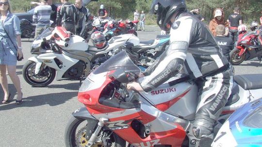 Nowy tor dla motocyklistów na lotnisku w Białej Podlaskiej