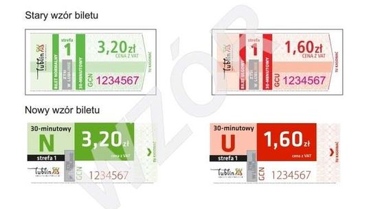 Nowy wzór biletów komunikacji miejskiej w Lublinie