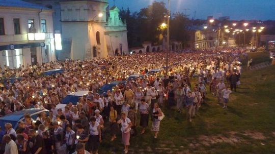 Obchody Cudu Lubelskiego. Procesja na ulicach Lublina