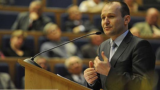 Obraz pędzla mordercy prezydenta RP wisi u marszałka małopolskiego