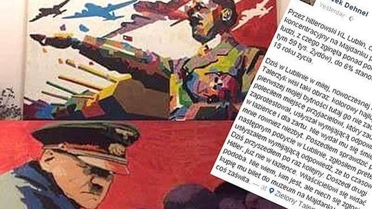 Obraz z Hitlerem w restauracji. Prokuratura nie będzie ścigać właściciela lokalu