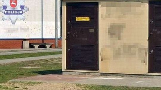 Obrażali Romów i Ukraińców. Malowanie zarejestrowały kamery monitoringu