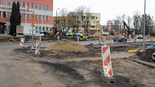Obwodnica Dęblina w budowie. W planach także nowy most na Wieprzu