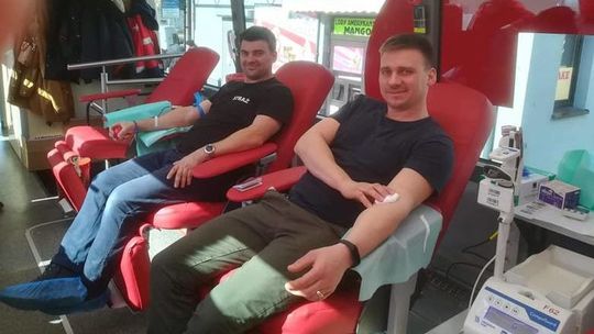 „Ochotnicy Się Podzielą”. Druhowie z OSP Ludwin zainaugurowali ogólnopolską akcję oddawania krwi