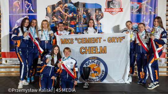 Od 16 lat Cement-Gryf Chełm dominuje podczas mistrzostw Polski w zapasach kobiet