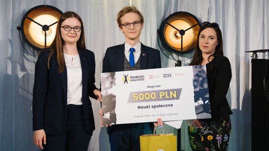 Od samorządu do Europy. Studencki Nobel dla kraśniczanina