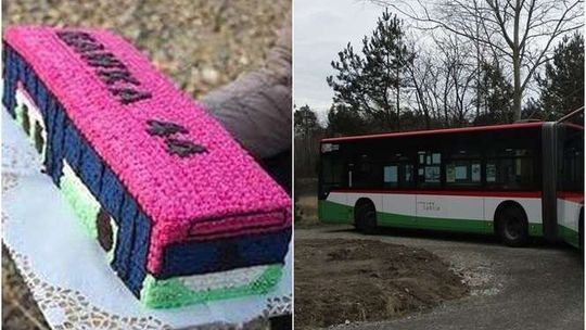 Od teraz dojeżdża tu miejski autobus. Z tej okazji mieszkańcy upiekli tort