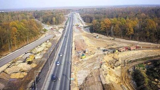 Odcinek S12 w woj. lubelskim gotowy w 82 procentach. Świeże zdjęcia z budowy