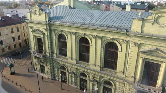 Odnowiony kościół pobrygidkowski z widokiem