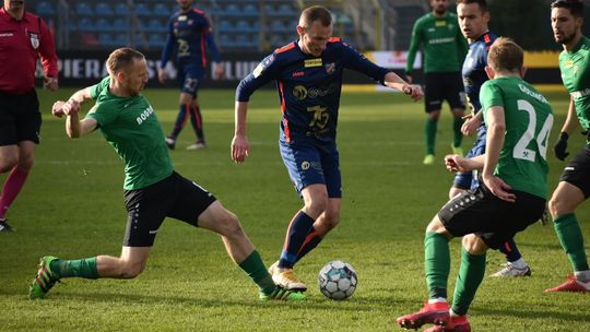 Odra Opole – Górnik Łęczna 1:1. Nie utrzymali prowadzenia