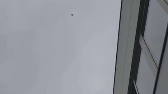 Odrzutowiec F-16 nad Lublinem. Narobił dużo hałasu (wideo) 