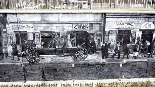 Odsłonią mural nad Czechówką. Powstał z przedwojennych zdjęć