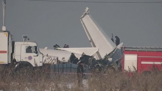 Oficjalny bilans katastrofy samolotu w Kazachstanie: 12 ofiar śmiertelnych, 49 rannych. W sobotę żałoba narodowa
