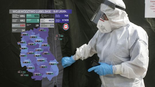 Ognisko epidemii w woj. lubelskim. Wzrasta liczba zakażeń koronawirusem w jednej gminie