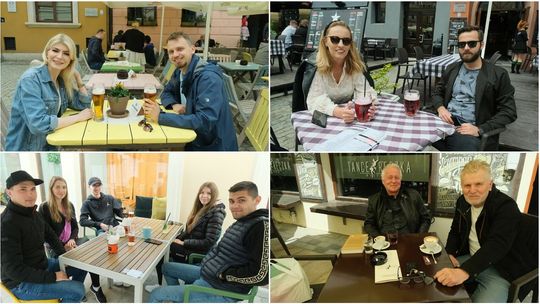 Ogródki restauracyjne pełne gości. Lublinianie korzystają ze złagodzenia obostrzeń [zdjęcia]