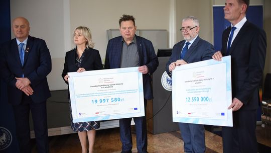 Ogromne pieniądze dla dwóch szpitali w Lublinie. W sumie to ponad 32 mln zł