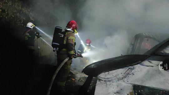 Ogromny pożar. Płonie ponad 40 budynków