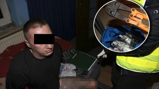 Okradali sklepy i domy. Szajka włamywaczy z Piask zatrzymana
