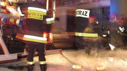 Olszewnica: Pożar w drewnianym domu