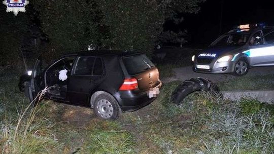 Omijała zwierzę, zjechała do rowu. Jedna osoba poważnie ranna